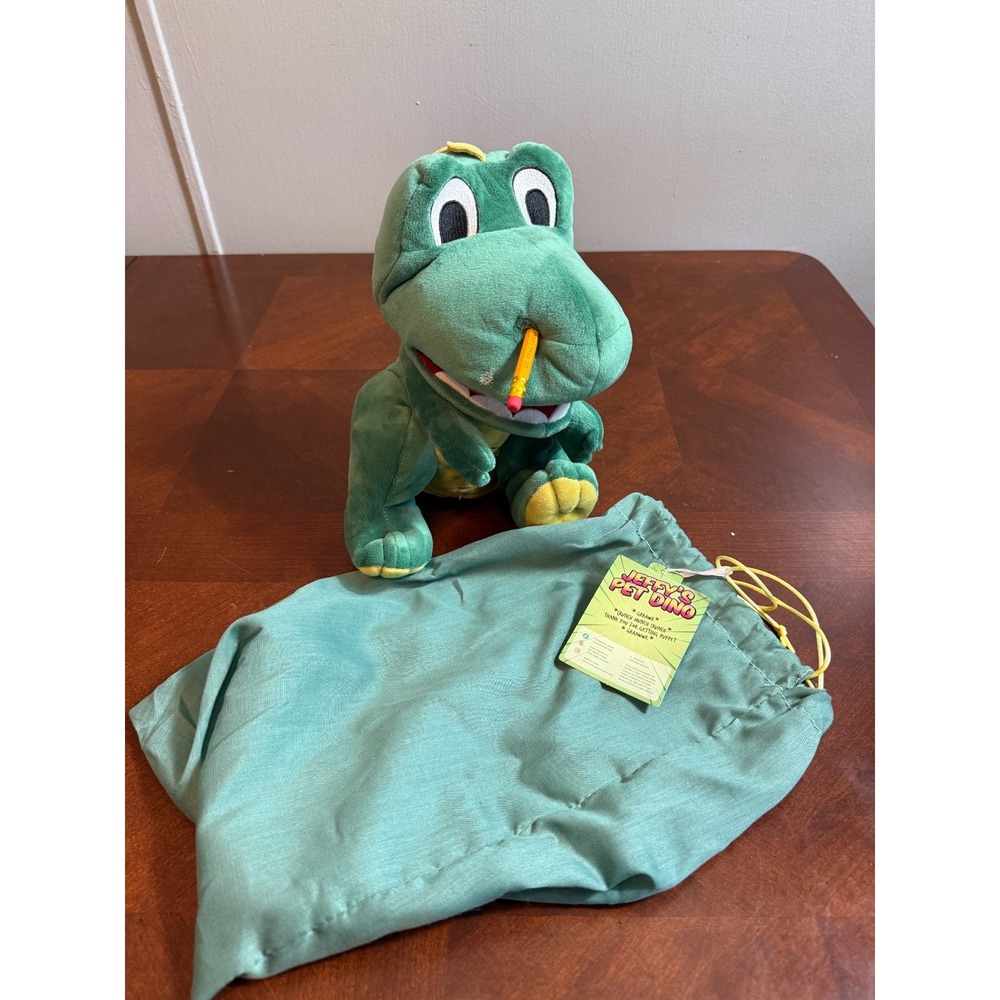 Jeffy's Pet Dino Puppet 2020 SML Plush Toy with Bag & Tag‎ SuperMarioLogan Rare